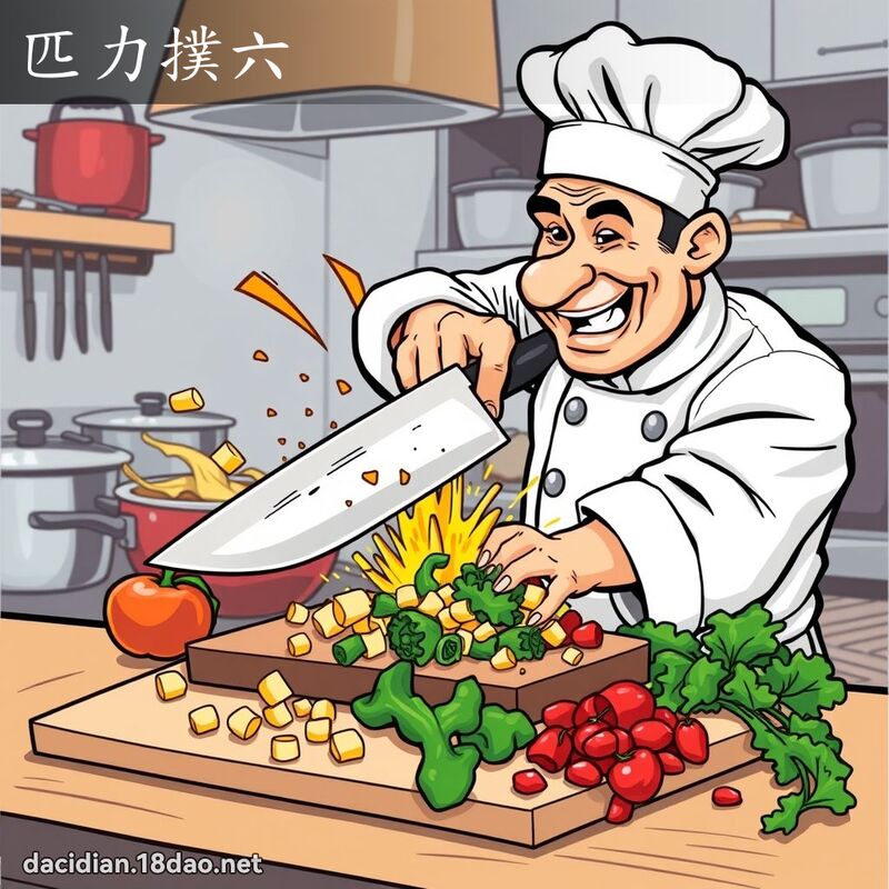 匹力扑六 - 国语大辞典配图