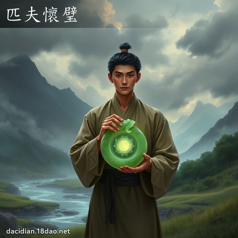 匹夫懷璧 - 國語大辭典配圖