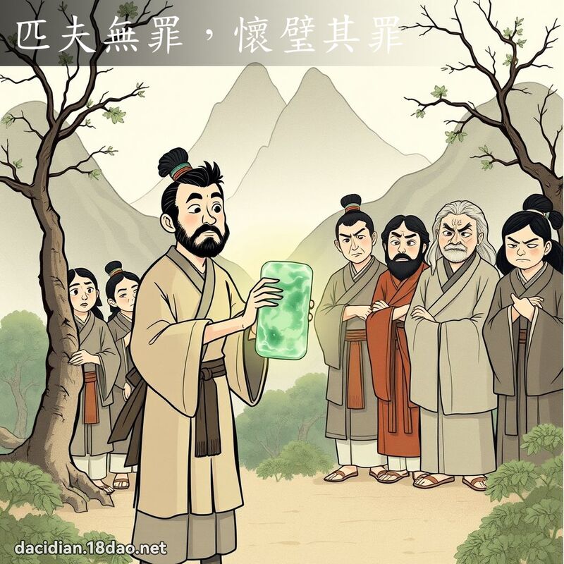 匹夫無罪，懷璧其罪 - 國語大辭典配圖