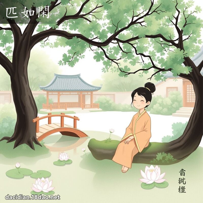 匹如闲 - 国语大辞典配图