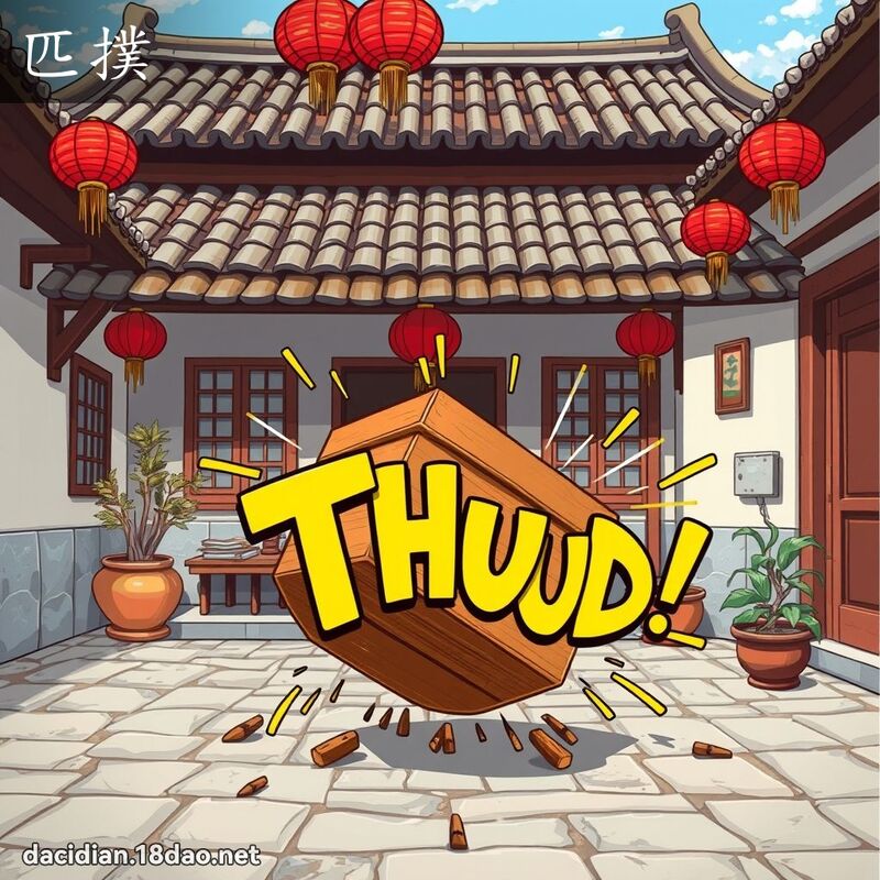 匹扑 - 国语大辞典配图