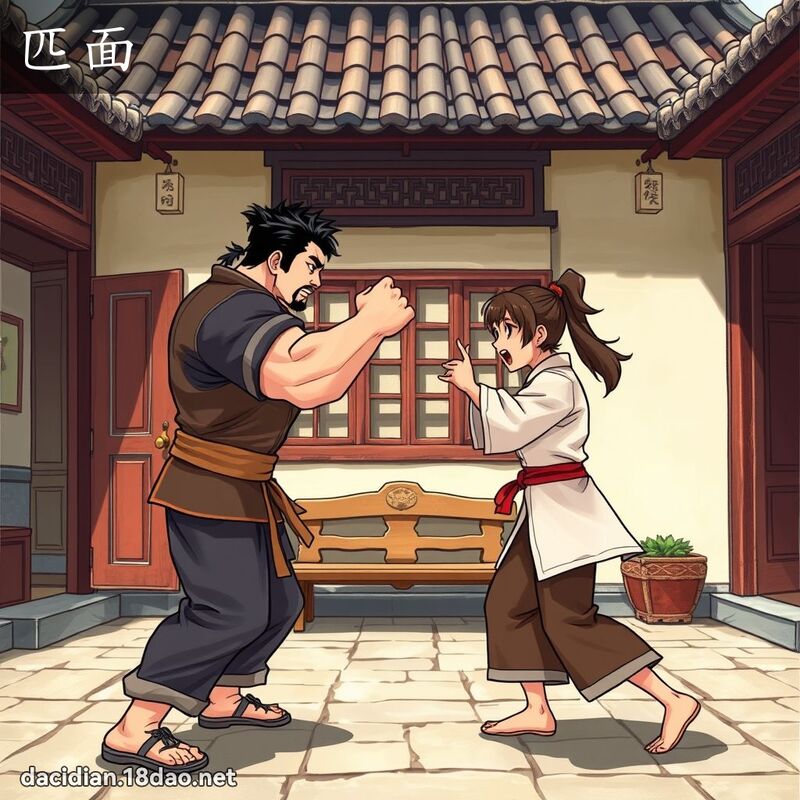 匹面 - 国语大辞典配图