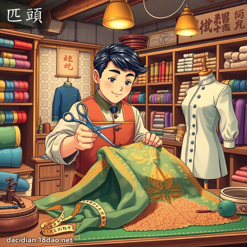 詞語: 匹頭 (多意詞)