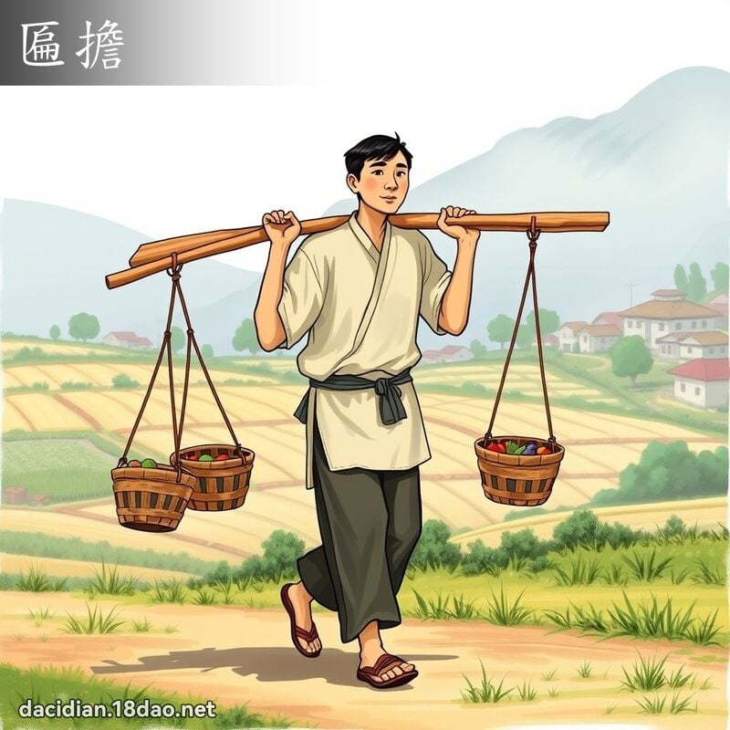 匾擔 - 國語大辭典配圖