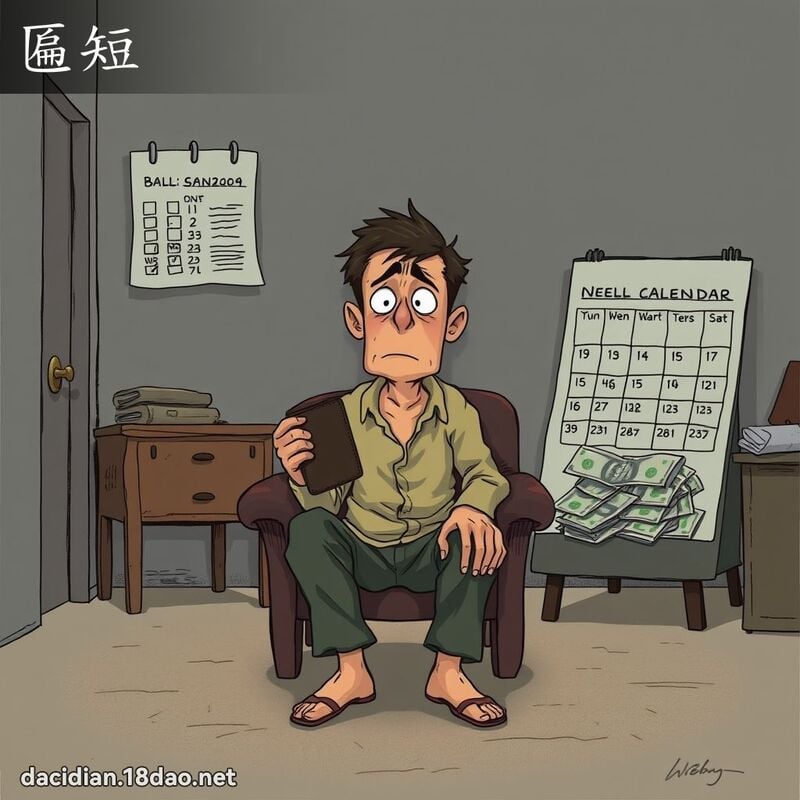 匾短 - 国语大辞典配图