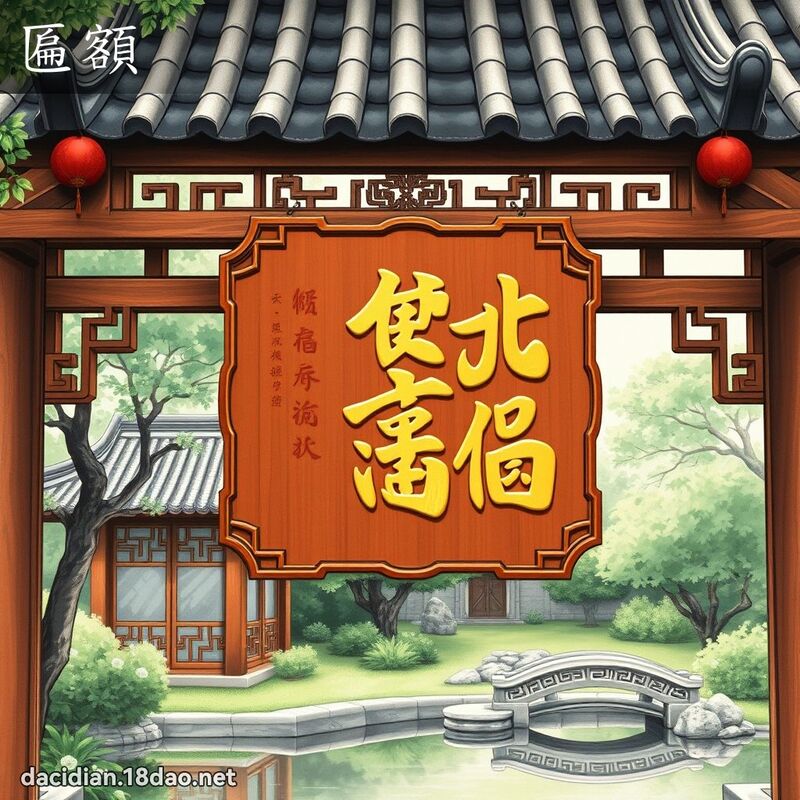 匾额 - 国语大辞典配图