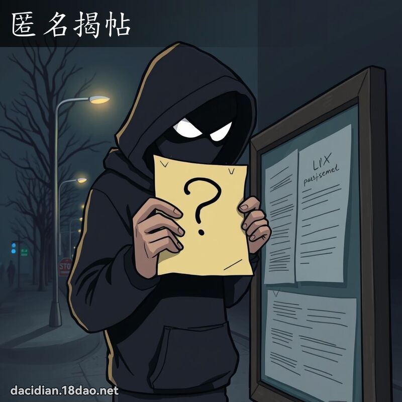 匿名揭帖 - 国语大辞典配图