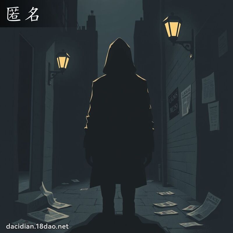 匿名 - 国语大辞典配图