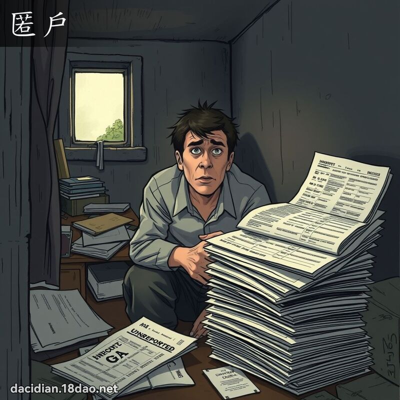 匿户 - 国语大辞典配图