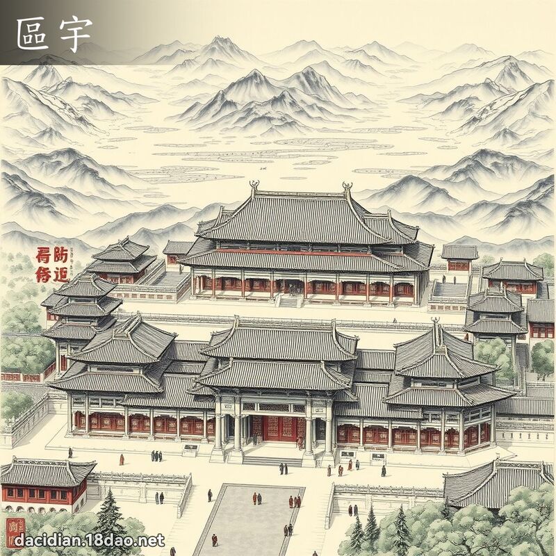 區宇 - 國語大辭典配圖