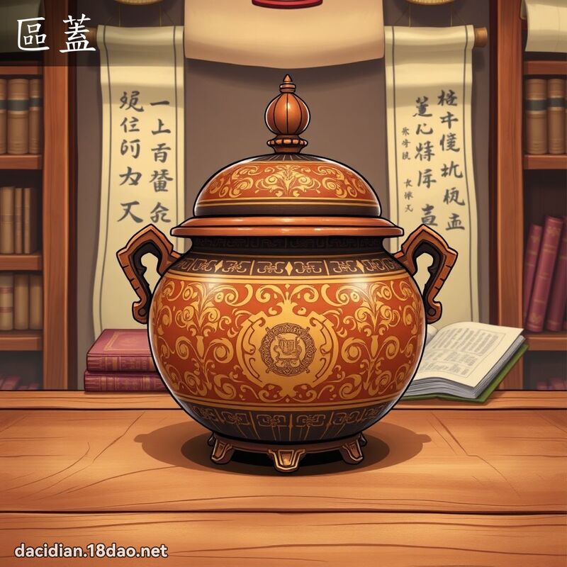 区盖 - 国语大辞典配图