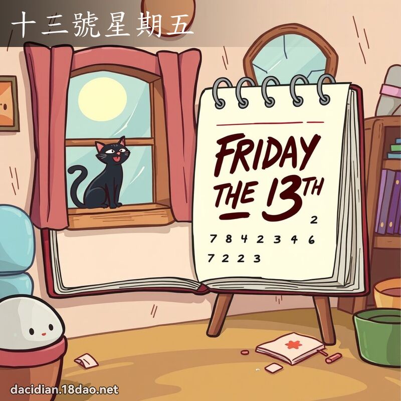 十三號星期五 - 國語大辭典配圖
