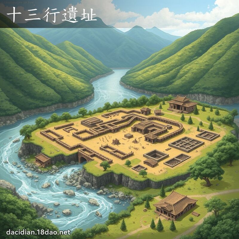 十三行遗址 - 国语大辞典配图