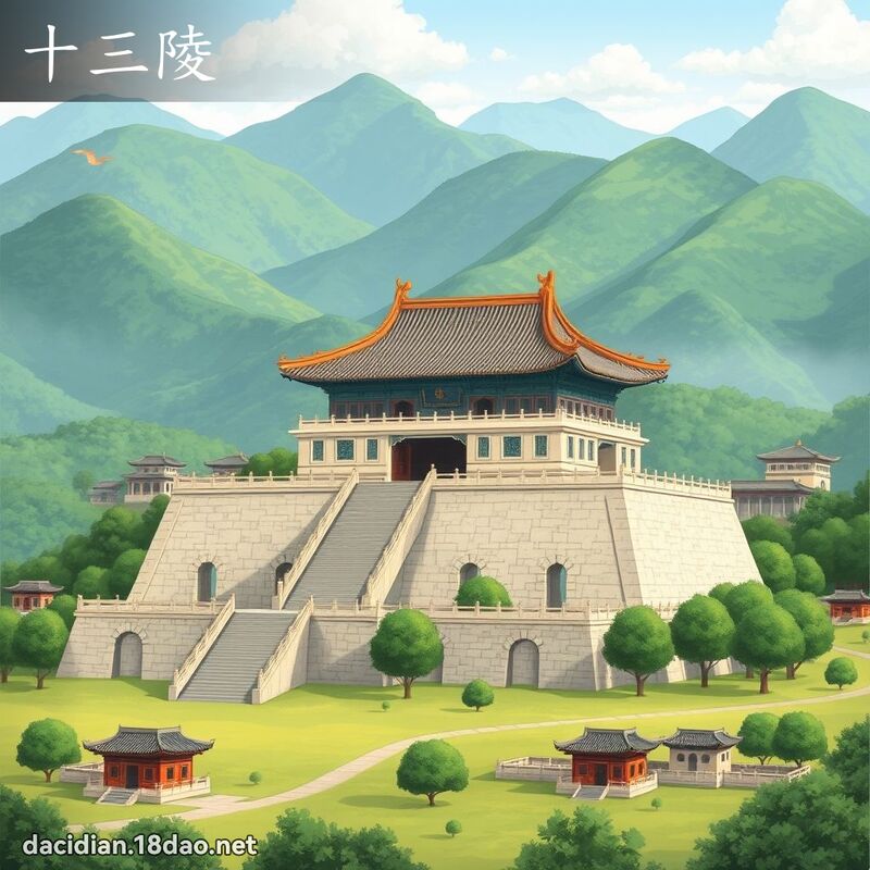 十三陵 - 国语大辞典配图