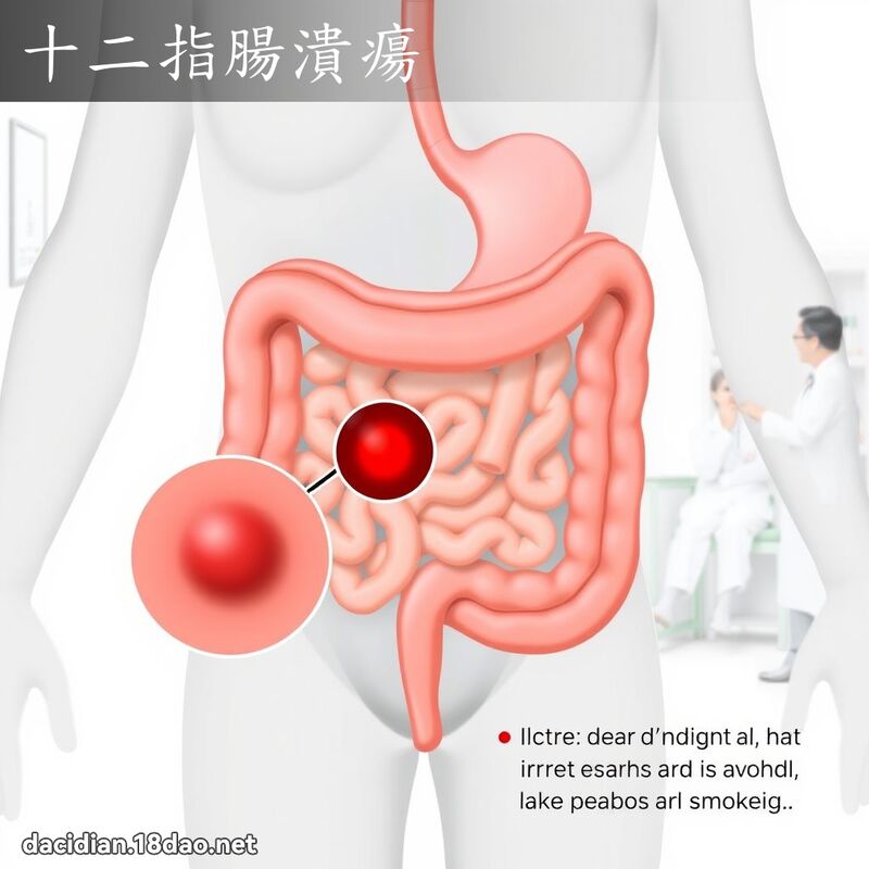 十二指腸潰瘍 - 國語大辭典配圖
