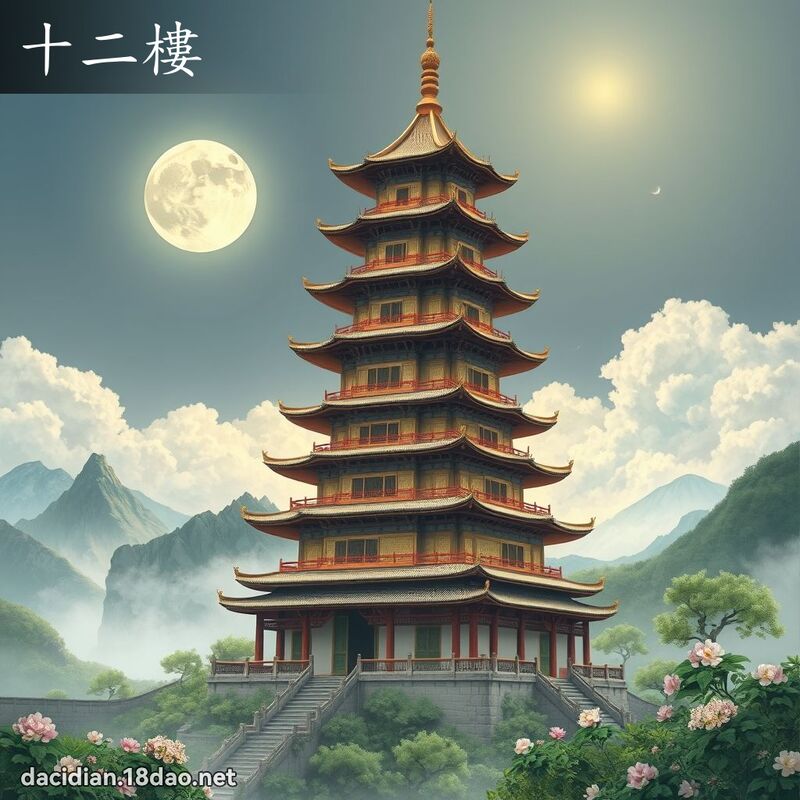 十二樓 - 國語大辭典配圖