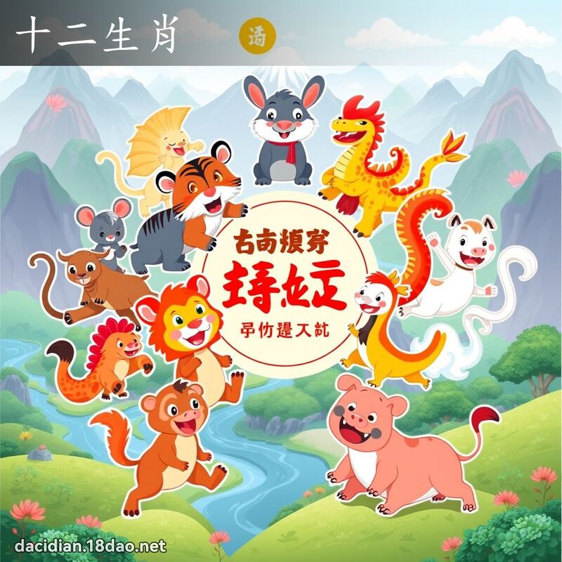 十二生肖 - 國語大辭典配圖