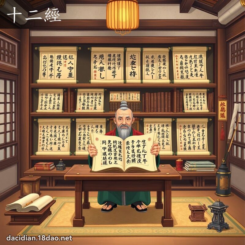十二经 - 国语大辞典配图
