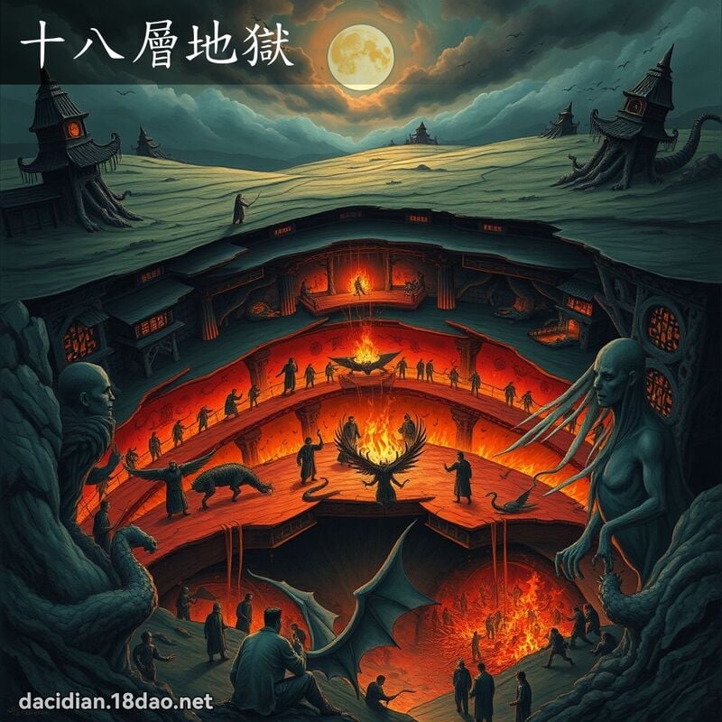 十八層地獄 - 國語大辭典配圖