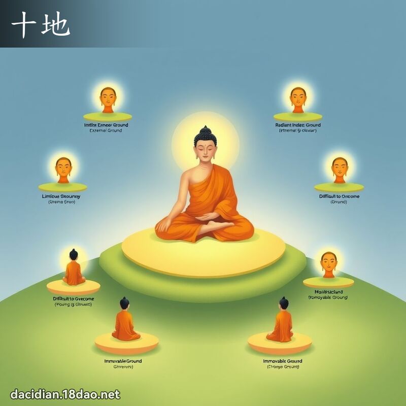 十地 - 国语大辞典配图