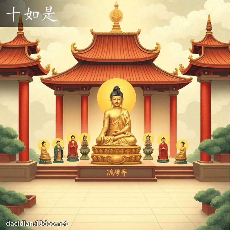 十如是 - 國語大辭典配圖