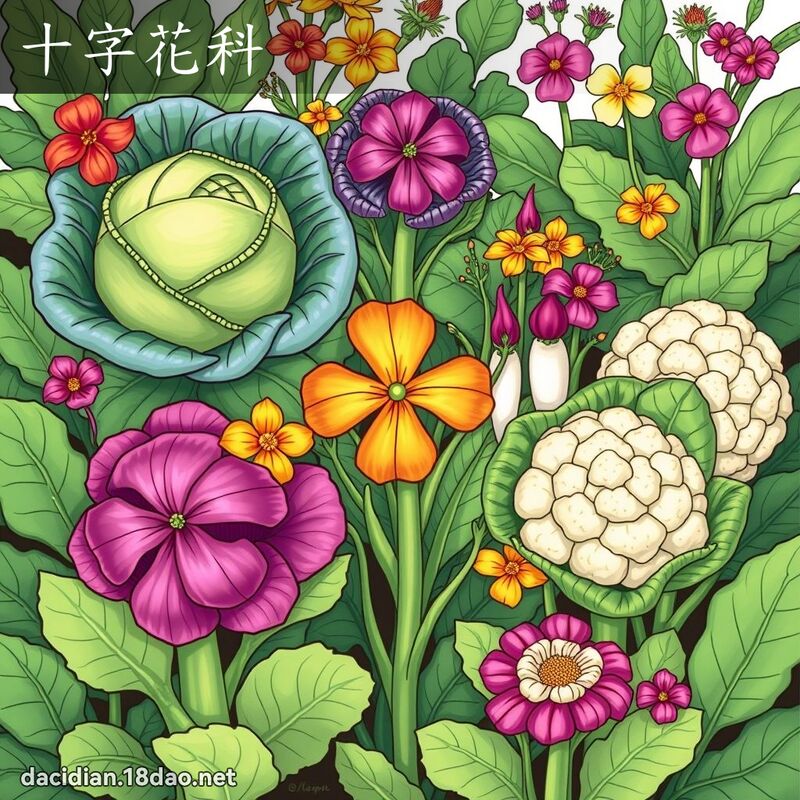 十字花科 - 國語大辭典配圖