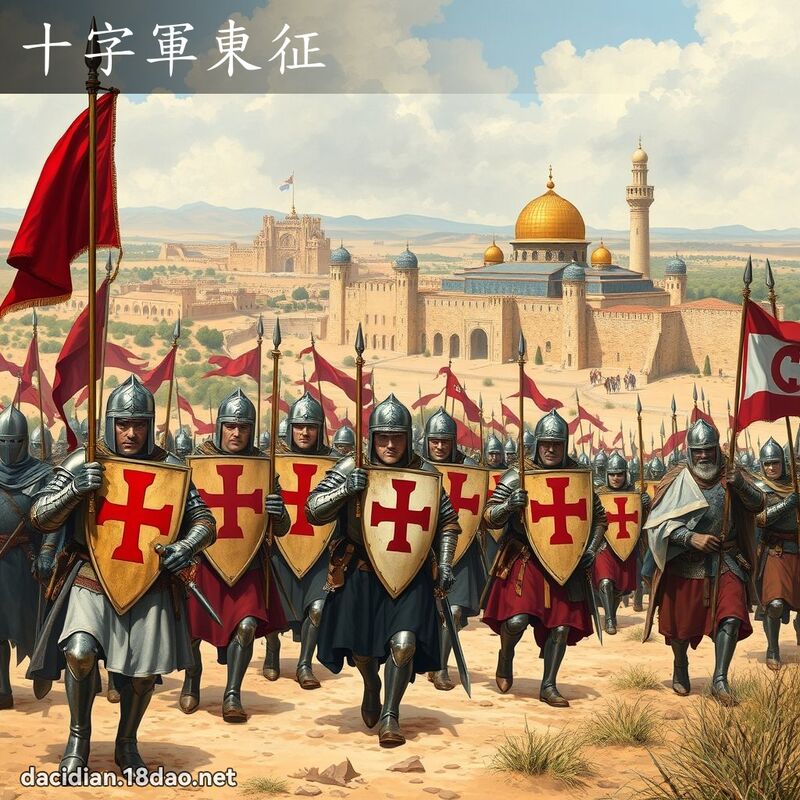 十字軍東征 - 國語大辭典配圖