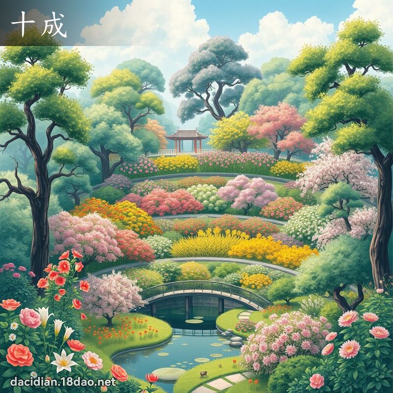 十成 - 国语大辞典配图