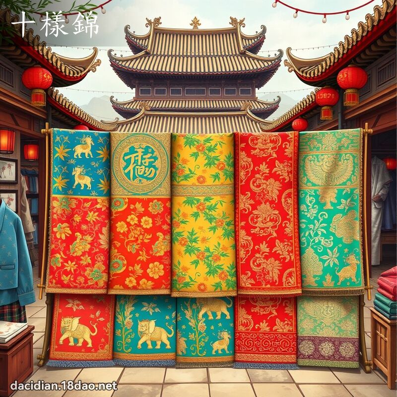 十樣錦 - 國語大辭典配圖
