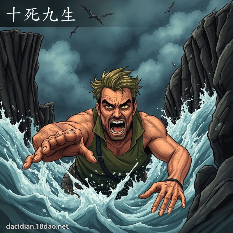 十死九生 - 國語大辭典配圖