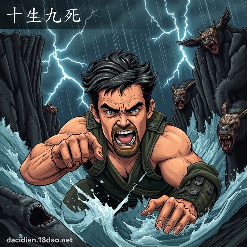 十生九死 - 國語大辭典配圖