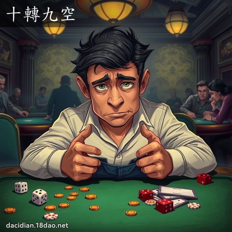 十轉九空 - 國語大辭典配圖