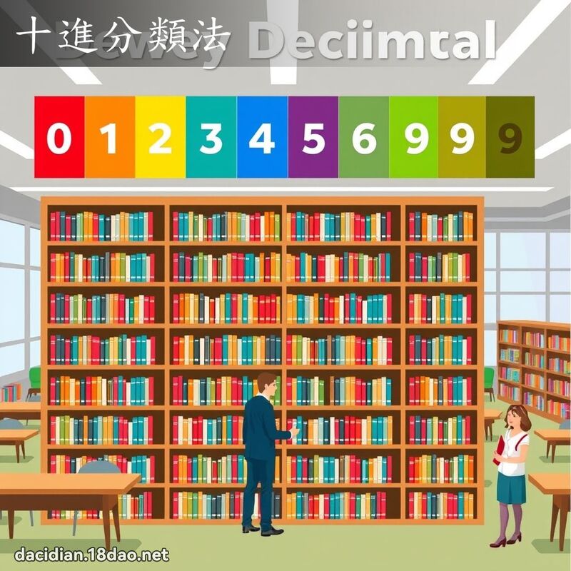 十進分類法 - 國語大辭典配圖
