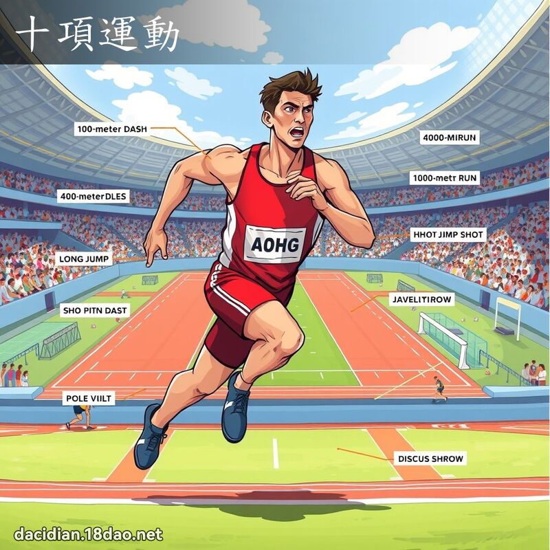 十项运动 - 国语大辞典配图