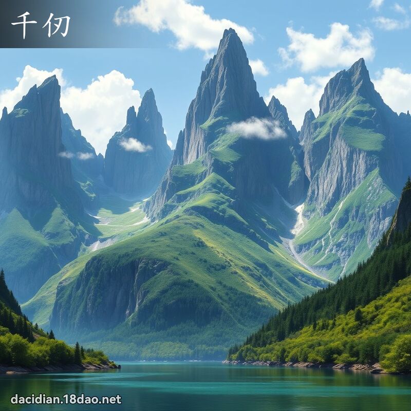 千仞 - 国语大辞典配图