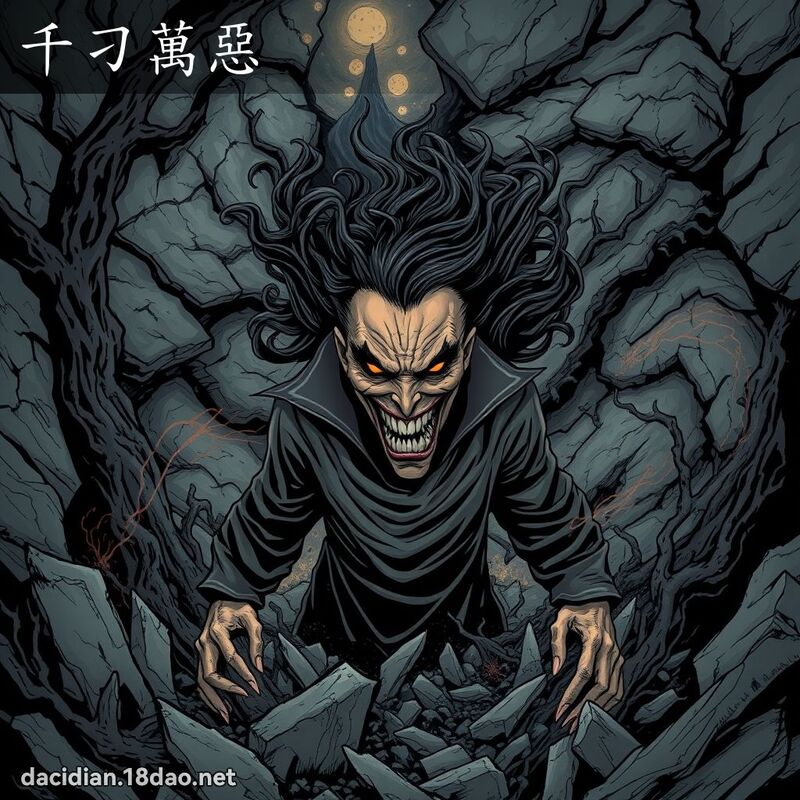 千刁万恶 - 国语大辞典配图