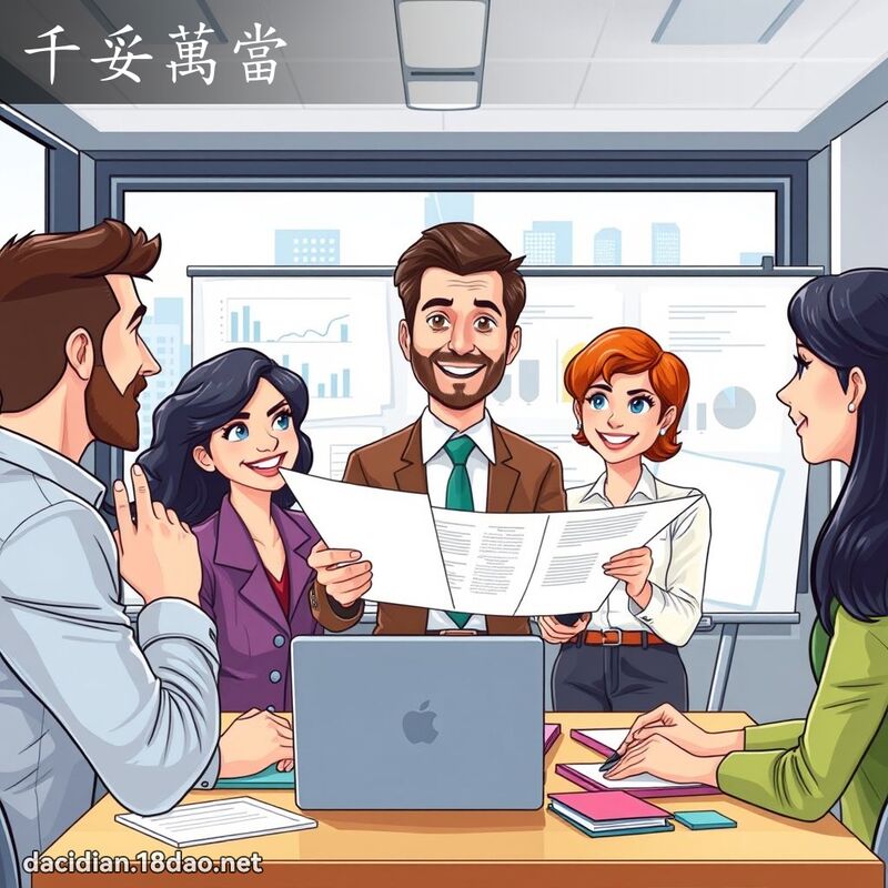 千妥萬當 - 國語大辭典配圖