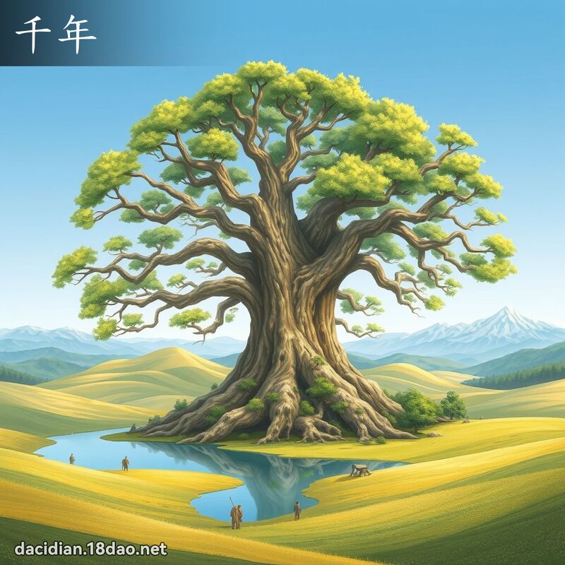 千年 - 国语大辞典配图