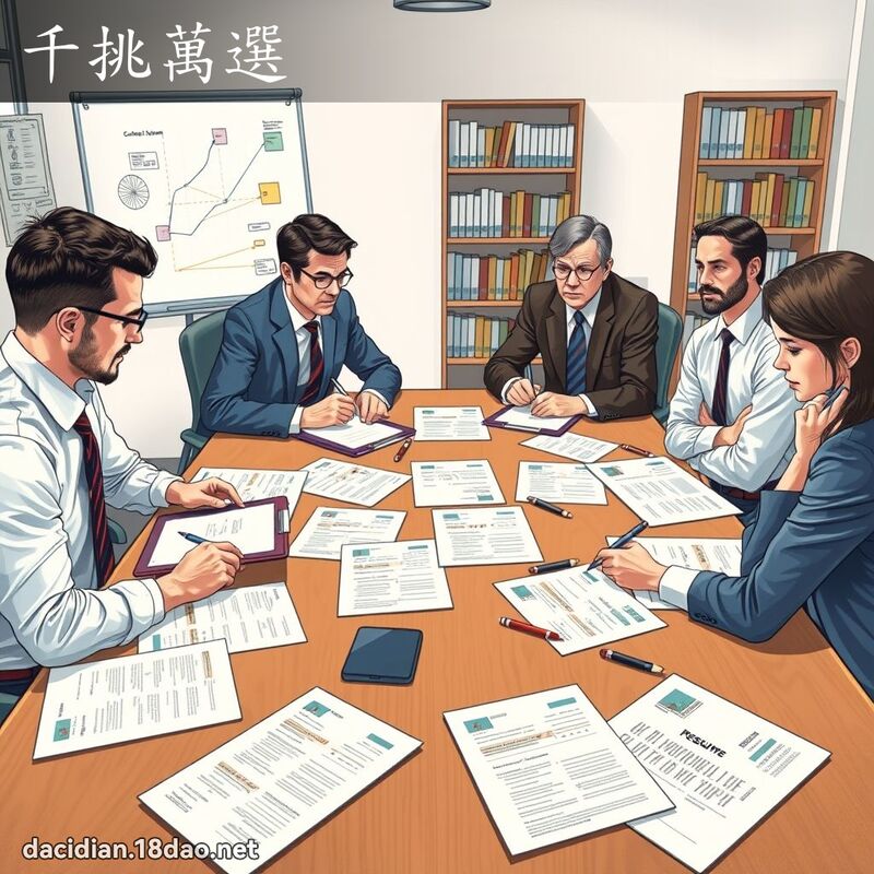 千挑萬選 - 國語大辭典配圖