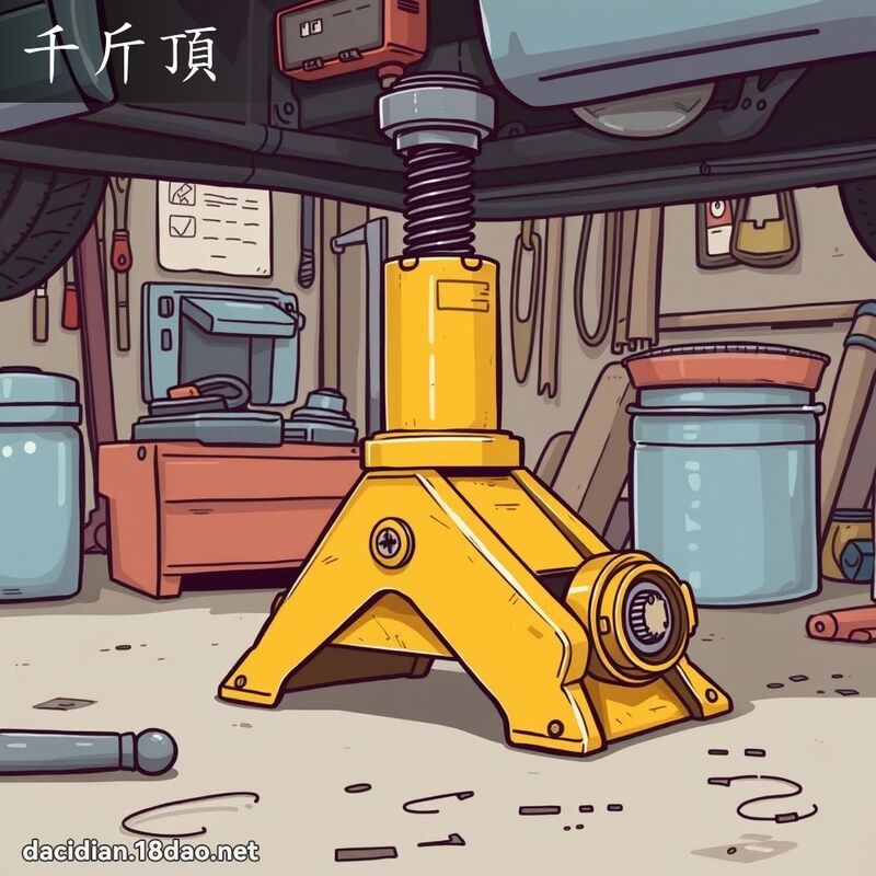 千斤頂 - 國語大辭典配圖