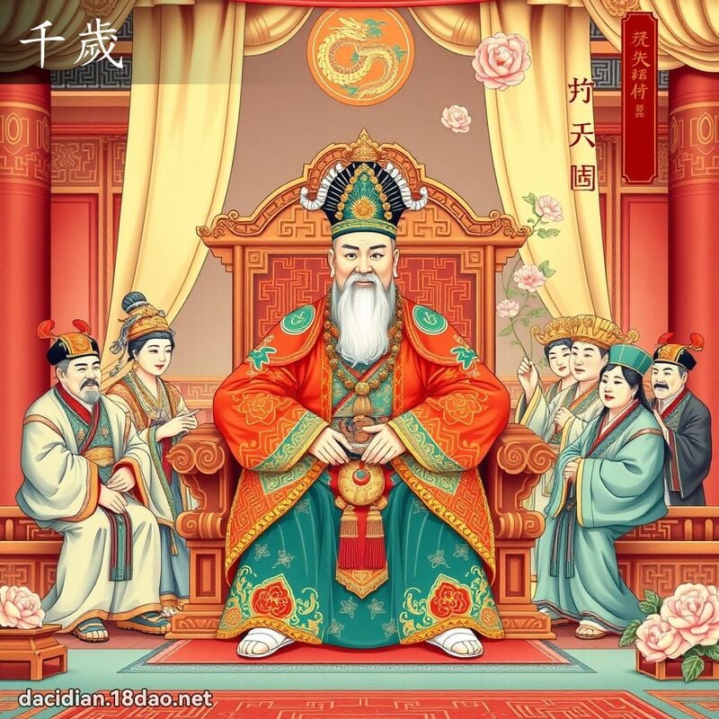 千歲 - 國語大辭典配圖