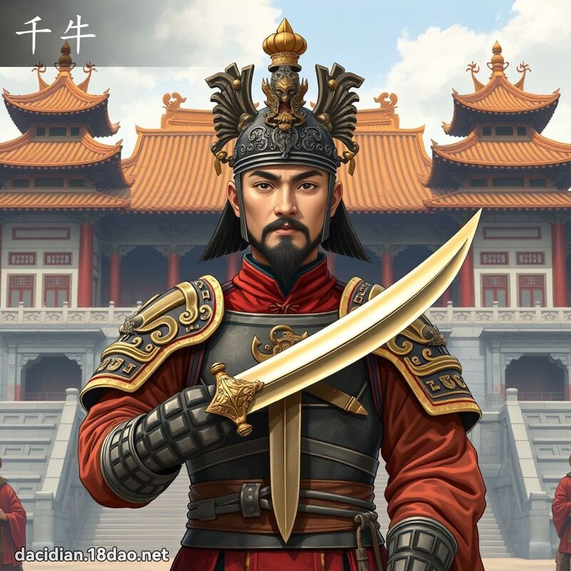 千牛 - 國語大辭典配圖