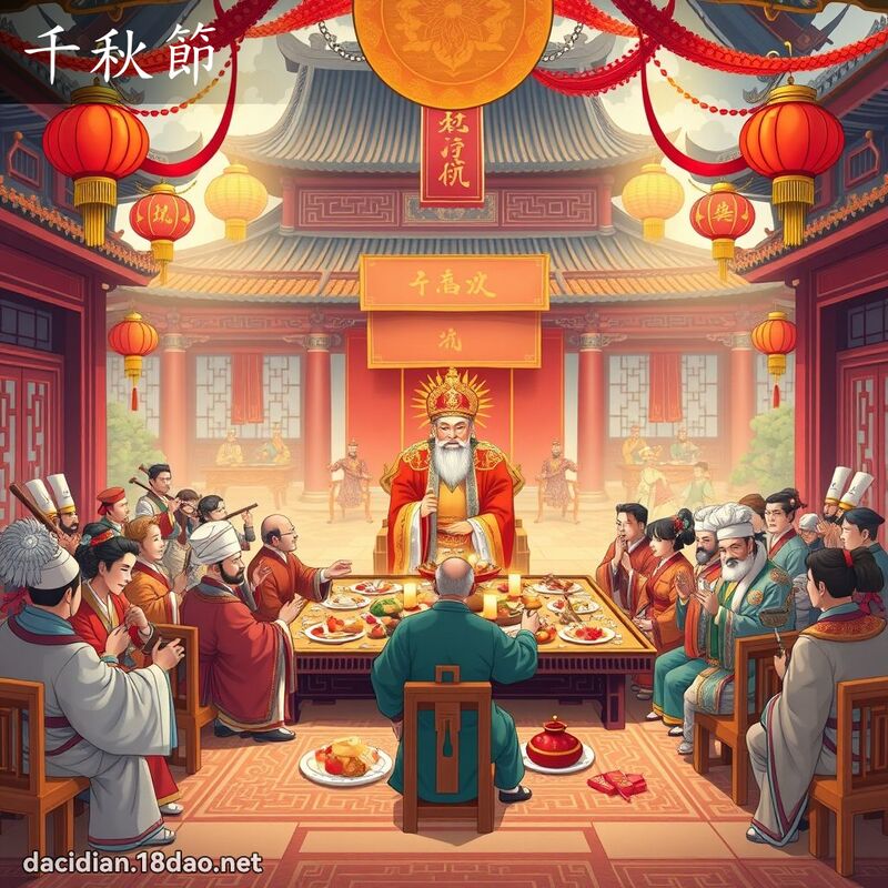 千秋节 - 国语大辞典配图