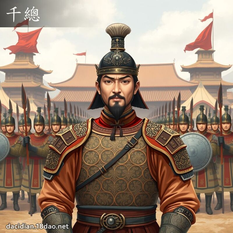 千总 - 国语大辞典配图
