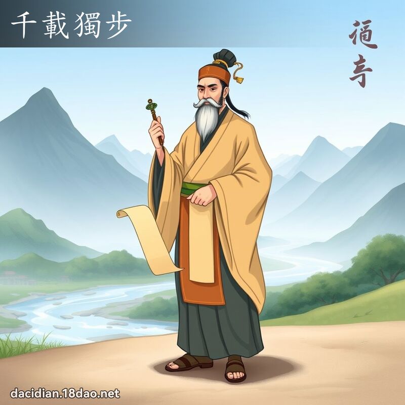 千载独步 - 国语大辞典配图