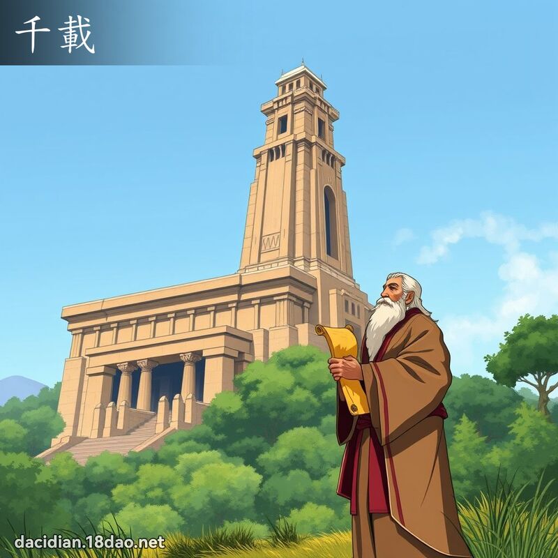千載 - 國語大辭典配圖