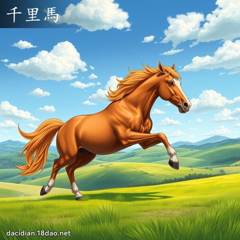 千里馬 - 國語大辭典配圖