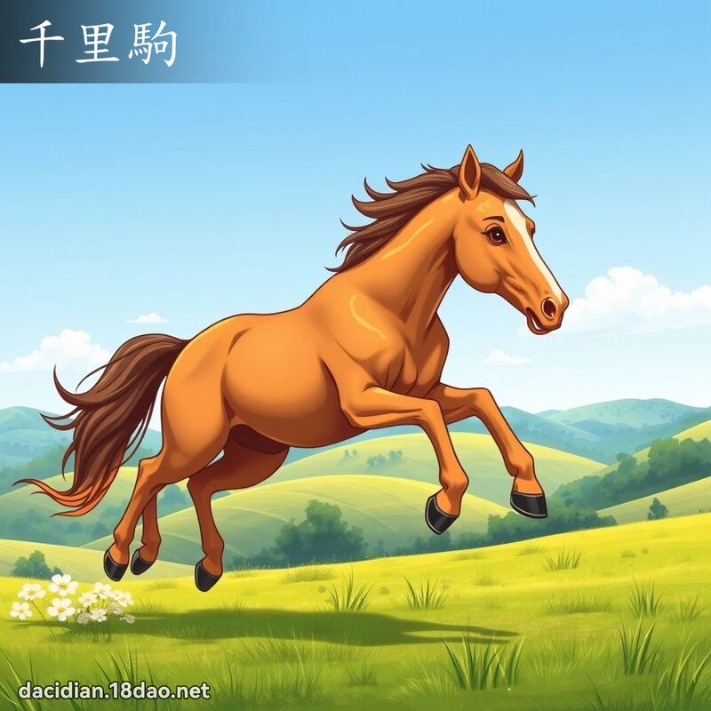 千里駒 - 國語大辭典配圖