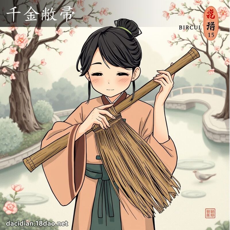 千金敝帚 - 國語大辭典配圖