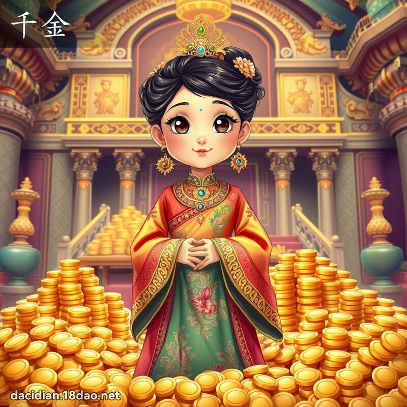 千金 - 國語大辭典配圖